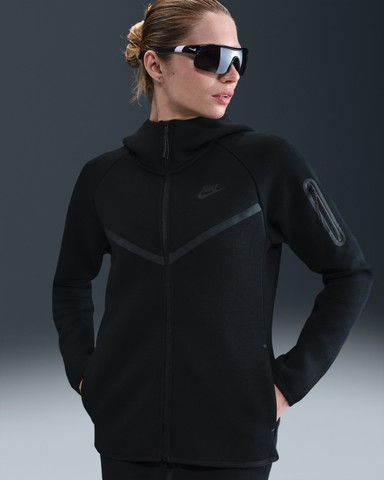 Nike - Áo Hoodie Dây Kéo Nữ Nike Sportswear Tech Fleece Windrunner Full-Zip Hoodie