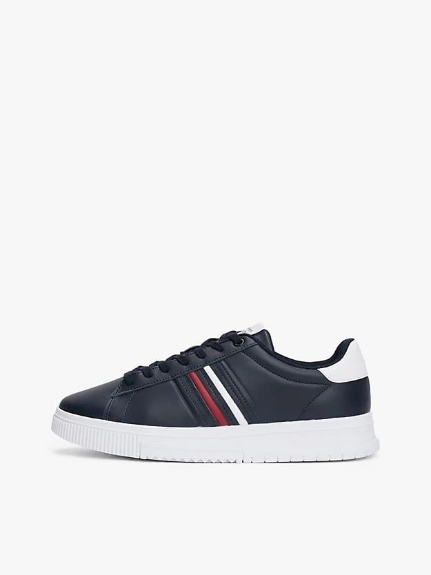 Tommy Hilfiger - Giày nam Modern Cupsole Stripes Leather Shoes