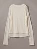 Calvin Klein - Áo Thun Tay Dài Nữ Wool Blend Feminine Double Layer