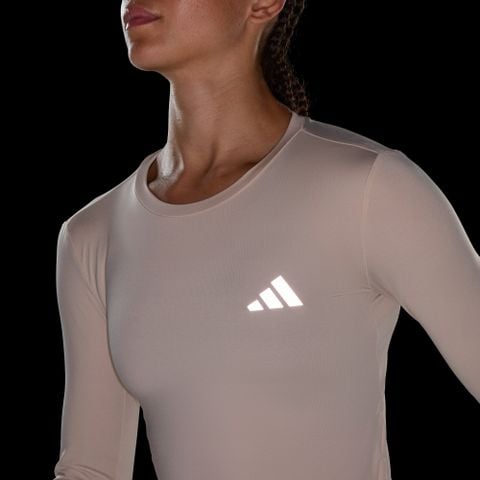 Adidas - Áo Tay Dài Thể Thao Chạy Bộ Nữ Run Essentials Long Sleeve