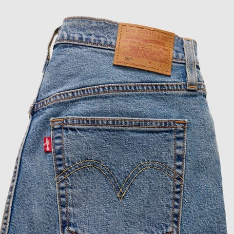 Levi's - Quần Jean Ngắn Nữ 501 Original Mid-Thigh Shorts