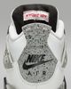 Nike - Giày thời trang thể thao Bé Trai Air Jordan 4 Retro 'White Cement' Older Kids' Shoes