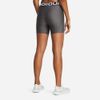 Under Armour - Quần ngắn ống bó thể thao nữ Highrise Authentics Middy Training
