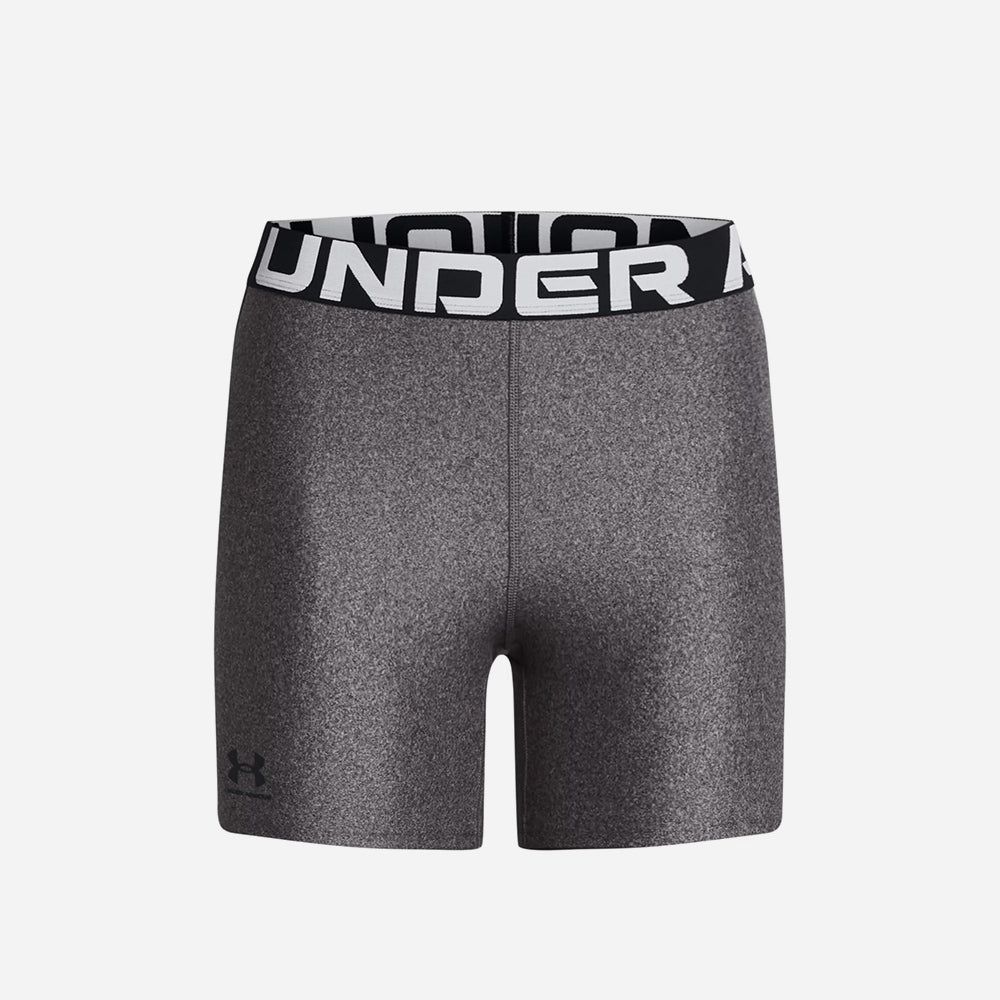 Under Armour - Quần ngắn ống bó thể thao nữ Highrise Authentics Middy Training