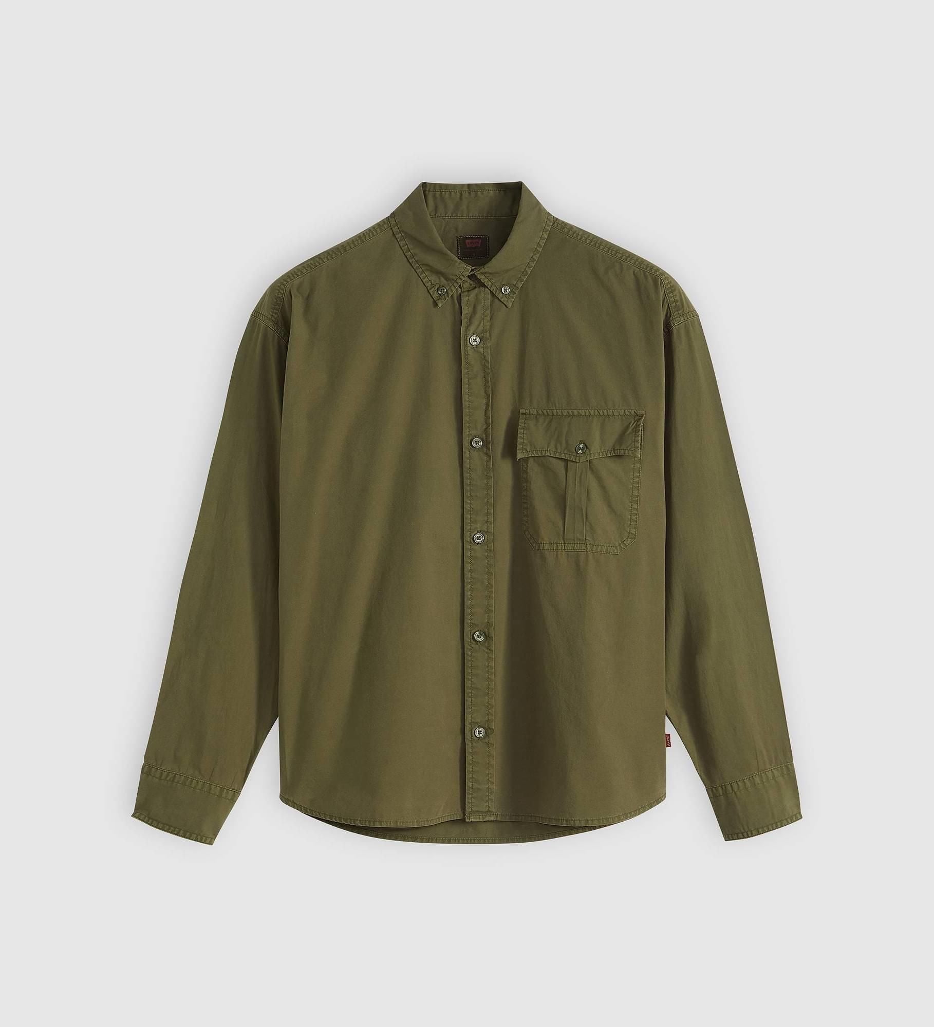 Levi's - Áo sơ mi tay dài nam Zandt Cropped Shirt