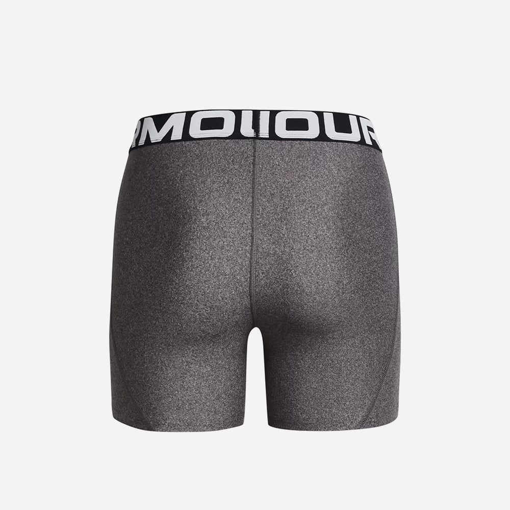 Under Armour - Quần ngắn ống bó thể thao nữ Highrise Authentics Middy Training