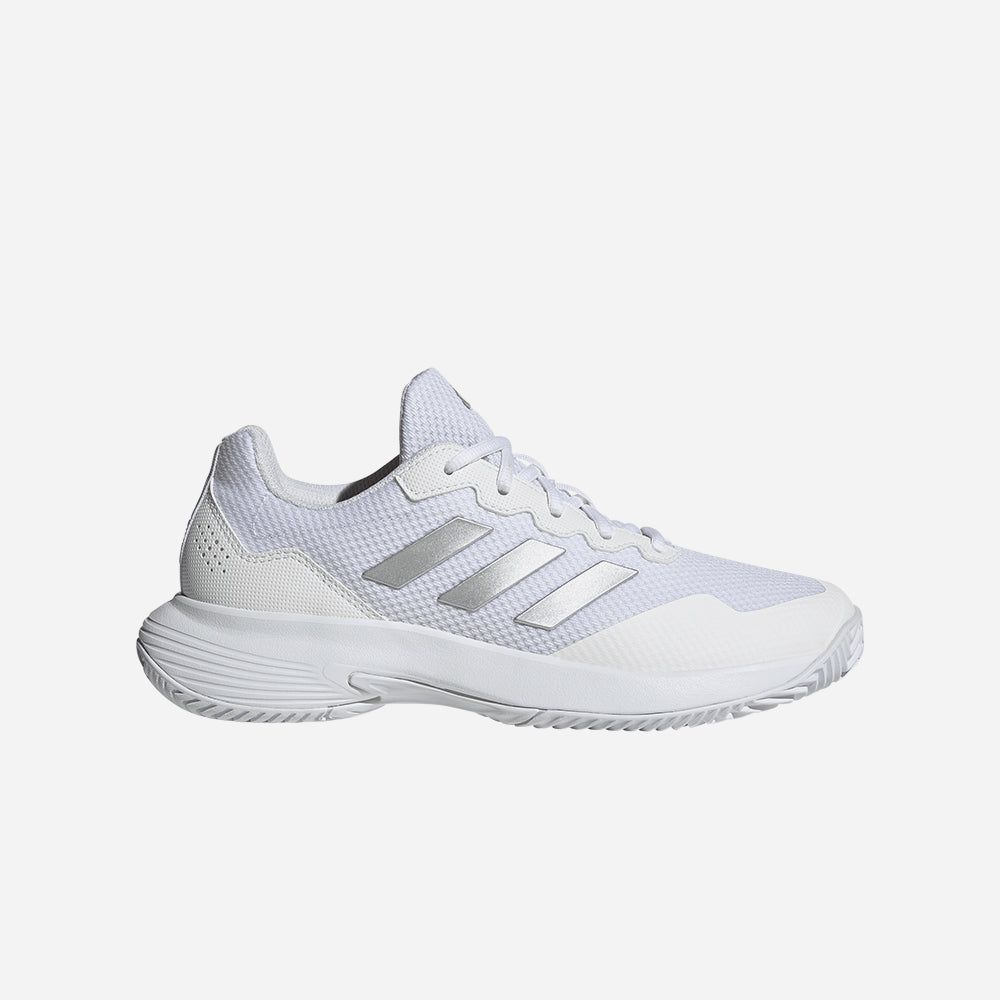 adidas - Giày quần vợt Nữ Women's Adidas Gamecourt 2.0 Tennis Shoes - White