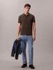 Calvin Klein - Áo polo tay ngắn nam Classic Monogram Polo
