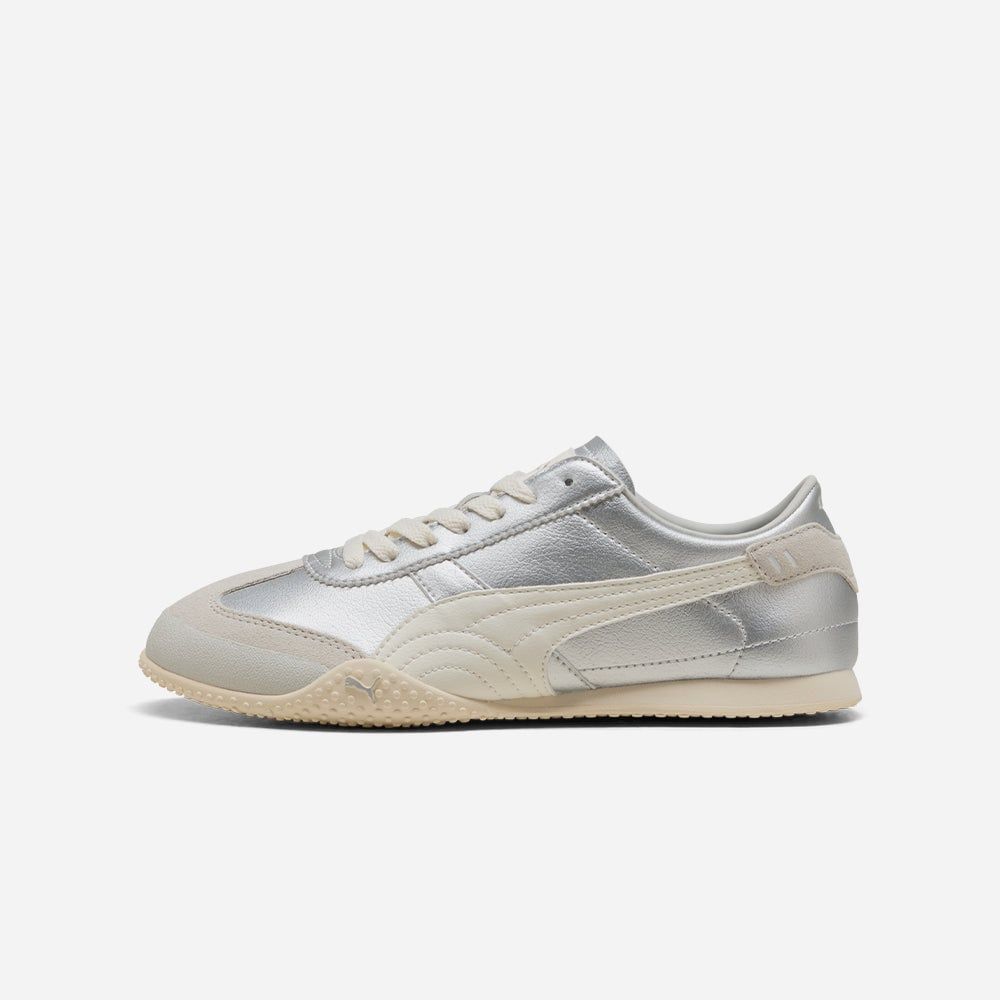 Puma - Giày thời trang thể thao nữ Women's Puma Bella Ut Lea Sneakers - Gray