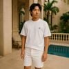 Calvin Klein - Áo tay ngắn CK nam Relaxed Archive Logo Crew Neck Tee