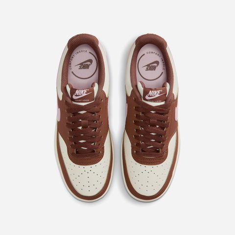 Nike - Giày Sneakers Nữ Court Vision Low Premium Nubuck