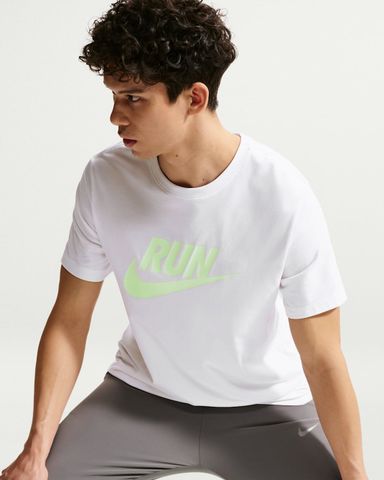 Nike - Áo phông Tay Ngắn Thể Thao Nam Nike Men's Dri-FIT Running T-Shirt