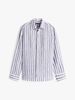 Tommy Hilfiger - Áo sơ mi tay dài nam Regular Fit Stripe Linen Shirt