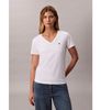 Calvin Klein - Áo thun thời trang nữ Archive Jersey V-Neck Tee