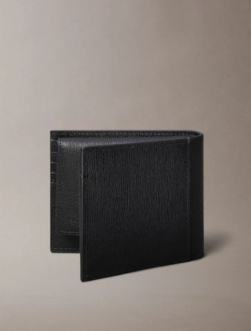 Calvin Klein - Ví nam Saffiano Leather Bifold Wallet with Coin Pouch - 3