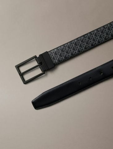 Calvin Klein - Thắt lưng nam Reversible Emblem Logo Belt - 3