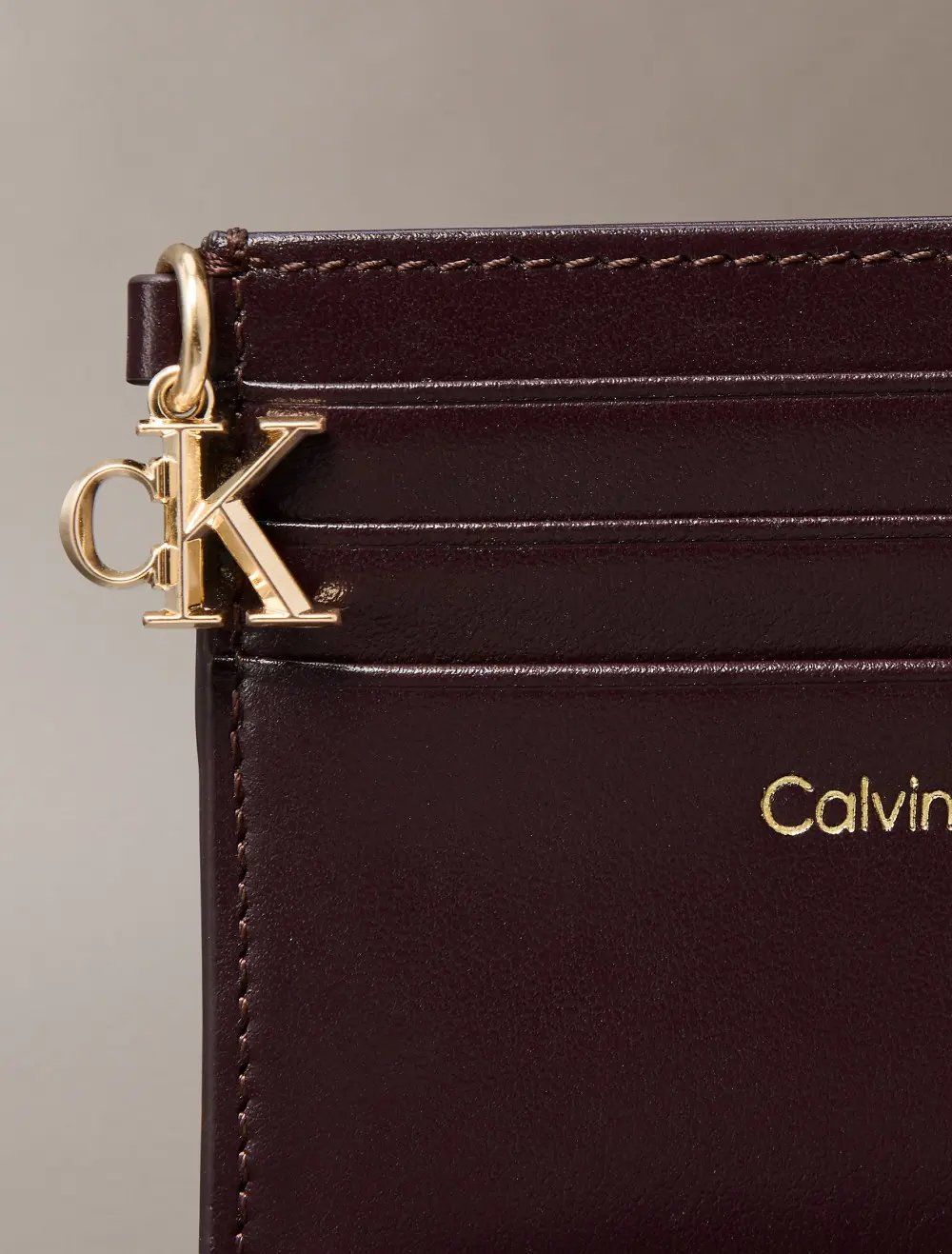 Calvin Klein - Ví nữ Ck Zip Cardcase 6Cc