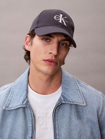 Calvin Klein - Nón Lưỡi Trai Nam Monologo Embroidery Baseball Cap