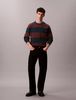 Calvin Klein - Áo Thun Tay Dài Nam Sueded Stripe Pocket Tee