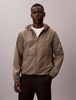 Calvin Klein - Áo Khoác Nam Long Sleeve All Over Print Nylon Flange Windbreaker
