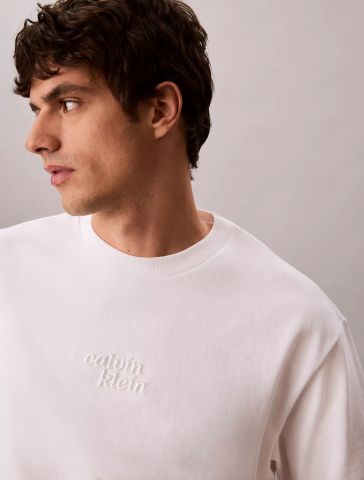 Calvin Klein - Áo Thun Tay Ngắn Nam 1989 Logo Graphic Relaxed T-Shirt