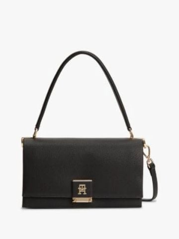 Tommy Hilfiger - Túi Đeo Chéo Nữ TH Monogram Flap Closure Crossbody Bag