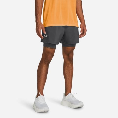 Under Armour - Quần ngắn nam Launch 5'' 2-In-1 Short Running