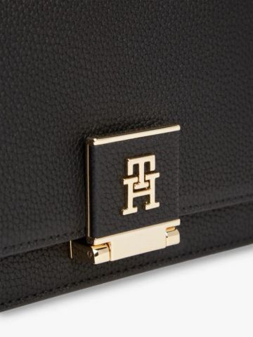 Tommy Hilfiger - Túi Đeo Chéo Nữ TH Monogram Flap Closure Crossbody Bag