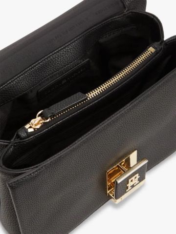 Tommy Hilfiger - Túi Đeo Chéo Nữ TH Monogram Flap Closure Crossbody Bag