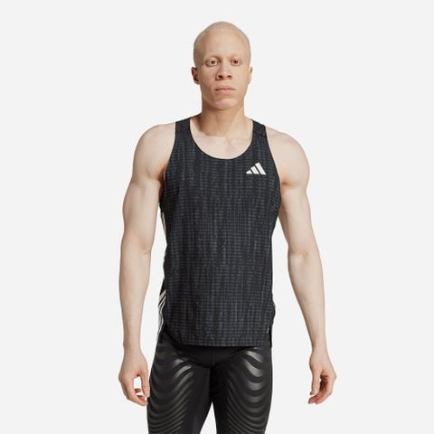 Adidas - Áo Thun Ba Lỗ Chạy Bộ Nam Adizero Singlet