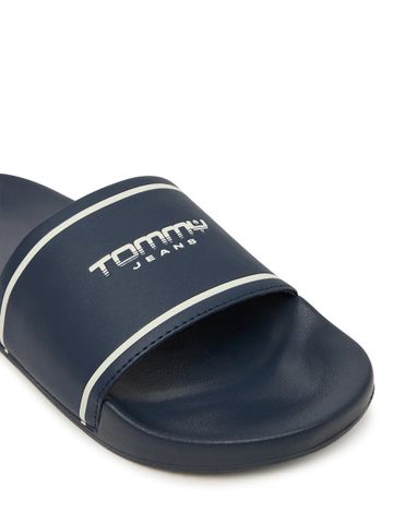 Tommy Hilfiger - Dép Quai Ngang Nam Blue Slides