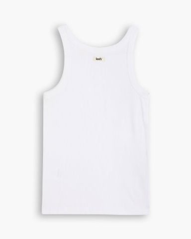 Levi's - Áo ba lỗ nữ Racer Tank - White - 4