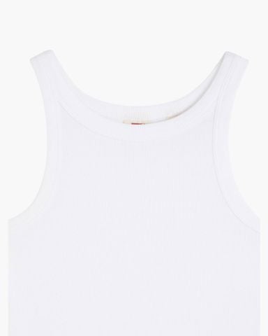 Levi's - Áo ba lỗ nữ Racer Tank - White - 2