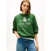 Tommy Hilfiger - Áo nỉ tay dài nữ Varsity Crest Terry Sweatshirt