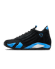 Nike - Giày Thời Trang Nam Air Jordan 14 Retro Black And University Blue