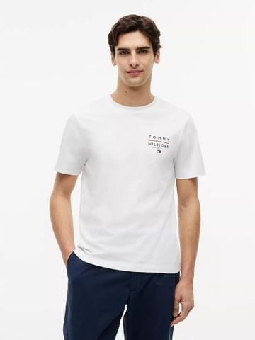 Tommy Hilfiger - Áo Thun Tay Ngắn Nam Brand Love Left Chest Tee