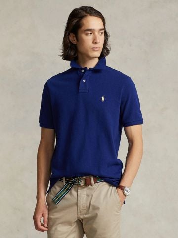 Ralph Lauren - Áo Thun Có Cổ Nam Iconic Mesh Polo Shirt
