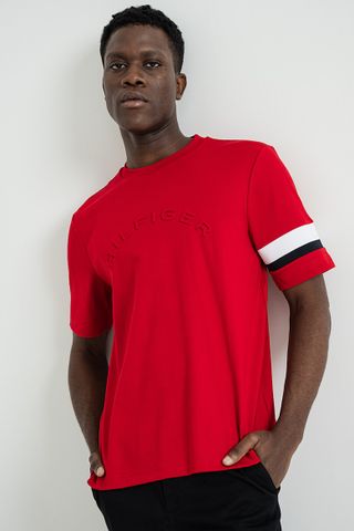 Tommy Hilfiger - Áo thun tay ngắn nam TH Premium Insert Tee