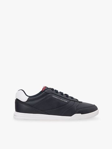 Tommy Hilfiger - Giày Sneakers Nam Contrast Heel Trainers With Leather - 2