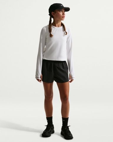 Nike - Quần Ngắn Thể Thao Bé Gái Nike MAVN Girls' Dri-FIT 7.5cm Mid-Rise Repel Running Shorts
