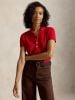 Ralph Lauren - Áo Thun Có Cổ Nữ Slim Fit Stretch Polo Shirt