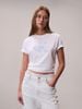 Calvin Klein - Áo Thun Nữ Dual Tone Monologo Classic T-Shirt