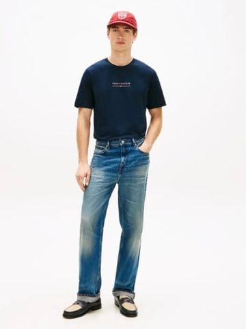 Tommy Hilfiger - Áo Thun Tay Ngắn Nam Logo Jersey Crew Neck T-Shirt