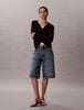 Calvin Klein - Quần Ngắn Nữ Long Long Denim Short