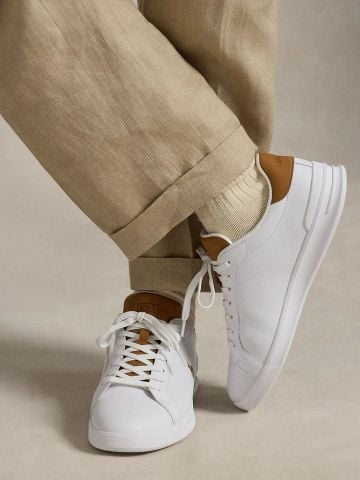 Ralph Lauren - Giày Sneakers Nam Heritage Court II Leather Sneaker