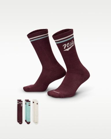 Nike - Vớ Thể Thao Unisex Everyday Plus Crew Socks (3 Pairs)