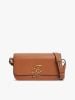 Tommy Hilfiger - Túi Đeo Chéo Nữ Leather Flap Logo Plaque Crossbody Bag
