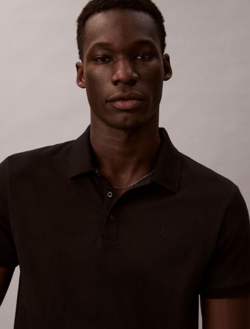 Calvin Klein - Áo polo tay ngắn nam Classic Monogram Polo