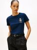 Tommy Hilfiger - Áo thun tay ngắn nữ TH Crest Embroidery Crew Neck T-Shirt