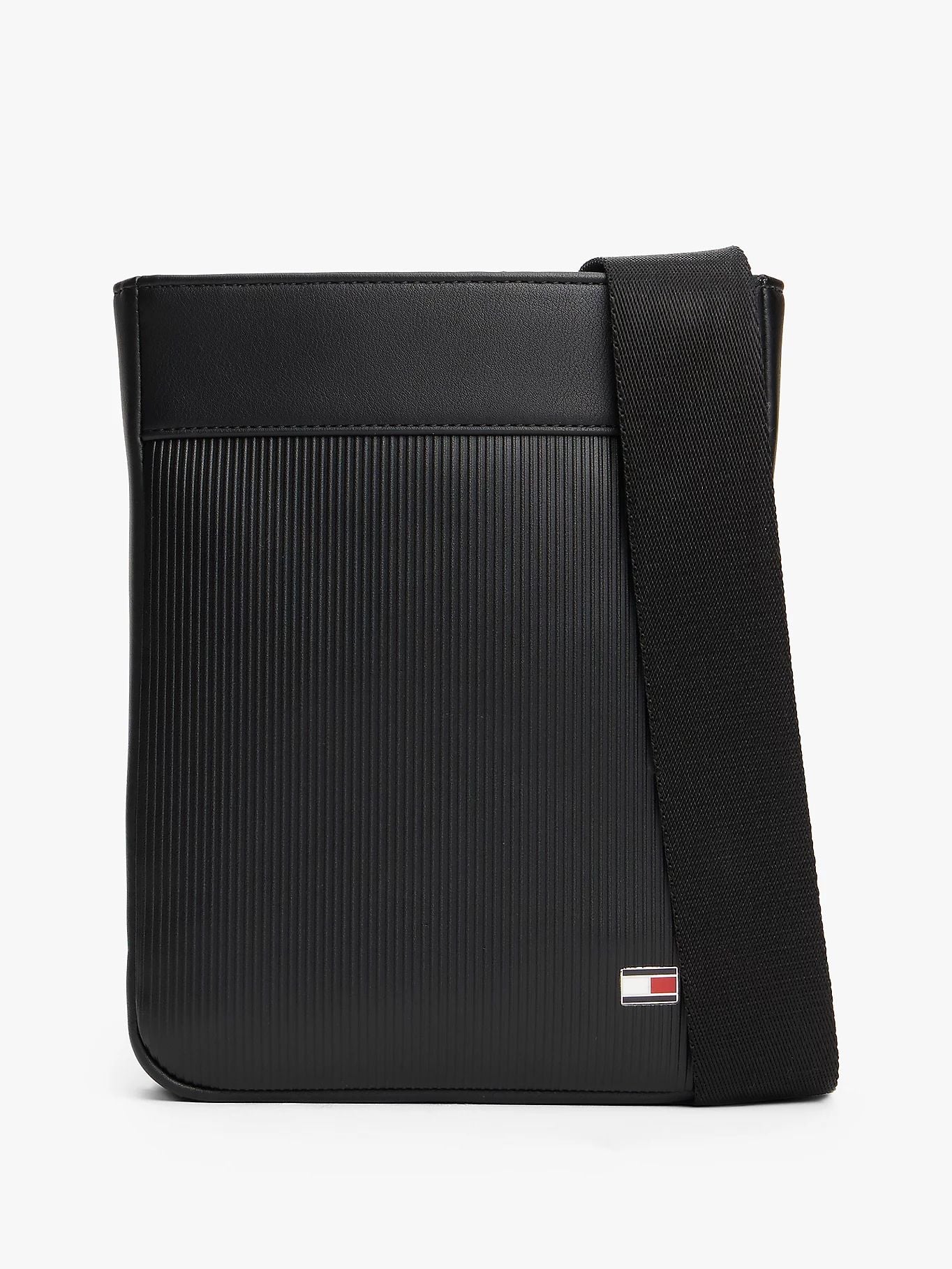 Tommy Hilfiger - Túi đeo chéo nam Hilfiger Flag Ribbed Crossbody Bag